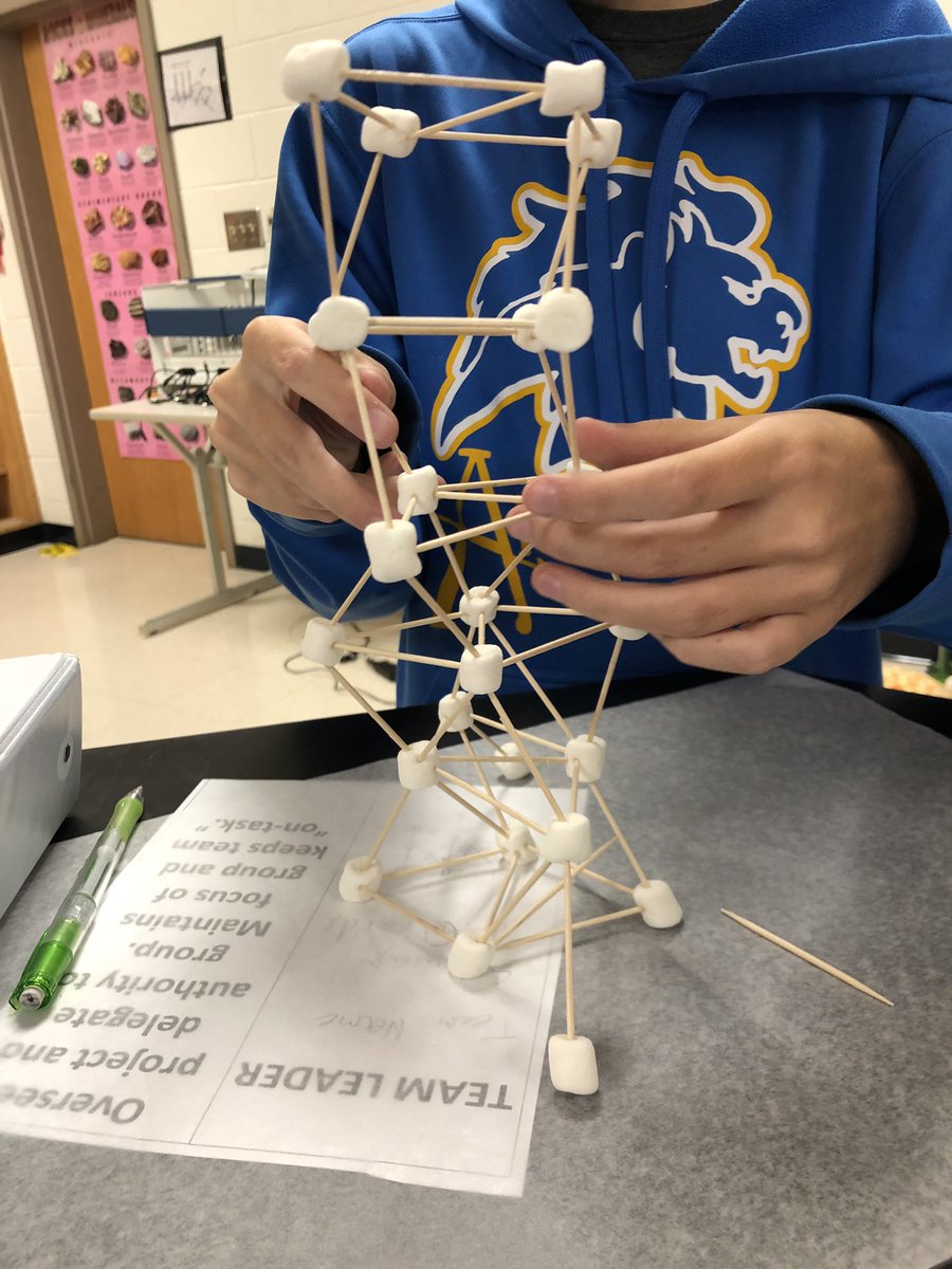 bhooks24's tweet image. Designing models to minimize damage from plate movement in 8th grade science. #LeadHCS #STEM #LMSLions