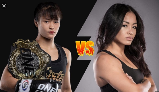WMMAddicted's tweet photo. Two of the best female fighters at ONE. I'll be doing a breakdown.  Check out their fights.  Big fight. Stamp Fairtex vs. Bi Nguyen #StampFairtex #BiNguyen https://t.co/f2GI4gAZl6