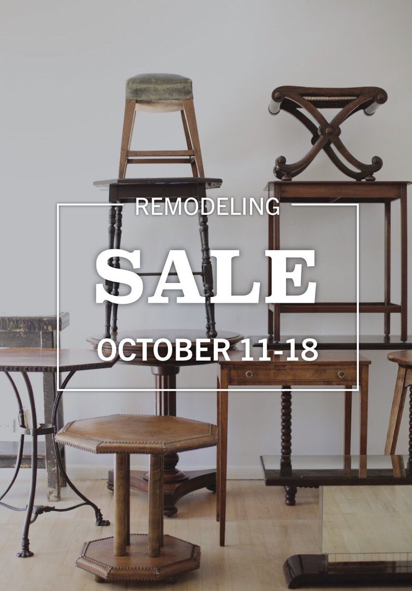 We’re needing to make room for our remodel.

Shop and save starting tomorrow > leestanton.com/collections

#antiques #remodelingsale #sale