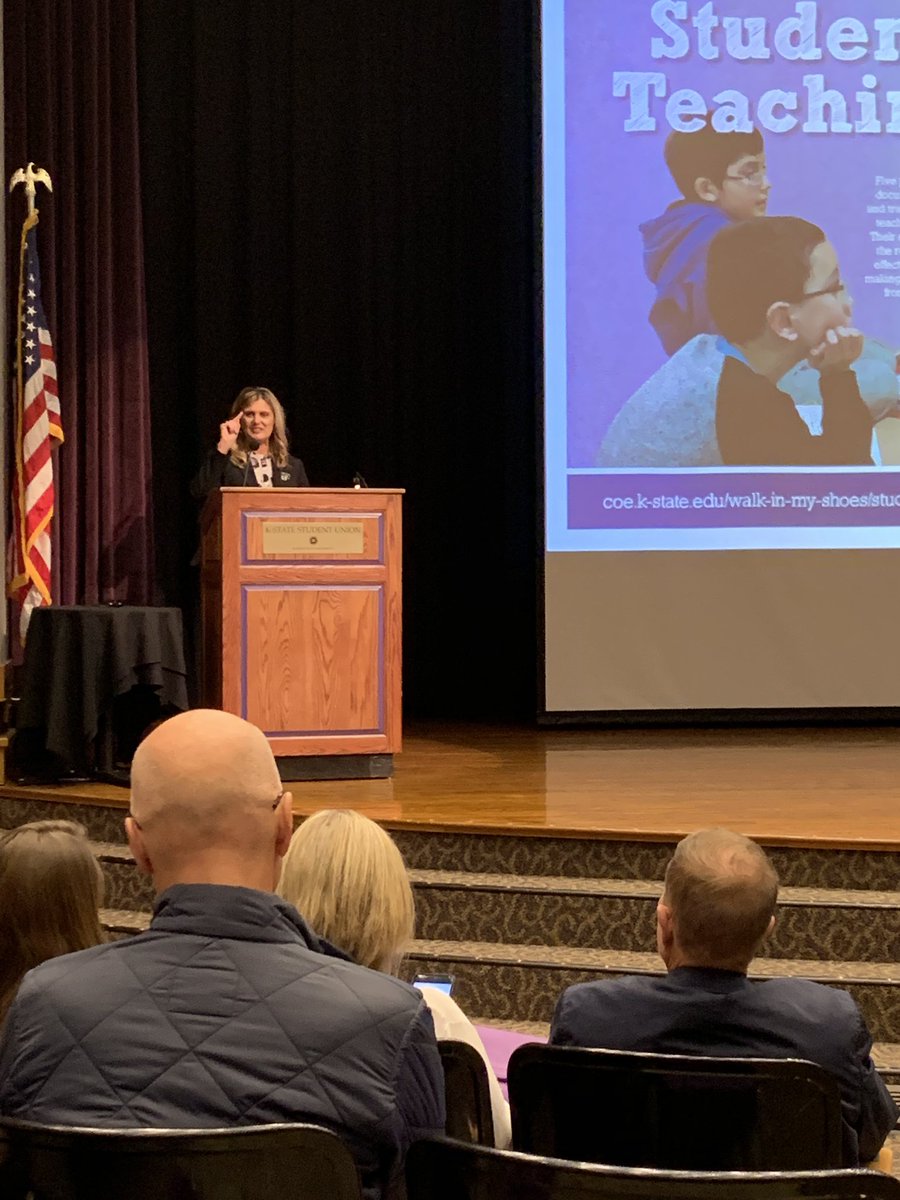 ksuedcats's tweet photo. #EdSymposium was an outstanding success! Thank you to everyone who planned this day & contributed their time & energy to make the event run smoothly! Our #EdCat #FutureTeachers are becoming equipped to teach #BeyondContent!! #21stCenturyEducation 💜🤩 https://t.co/2uJjcJxVJI