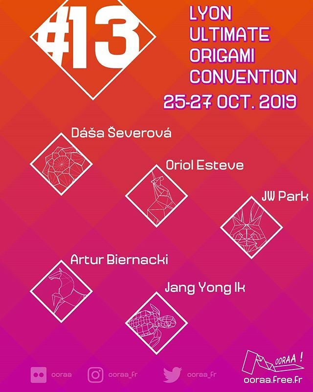 OORAA_fr's tweet photo. So... who's coming this year ?

#origamiconvention #origami #lyon #lyoncisl https://t.co/9ZSSDeYQeC https://t.co/xGrlAk5idT