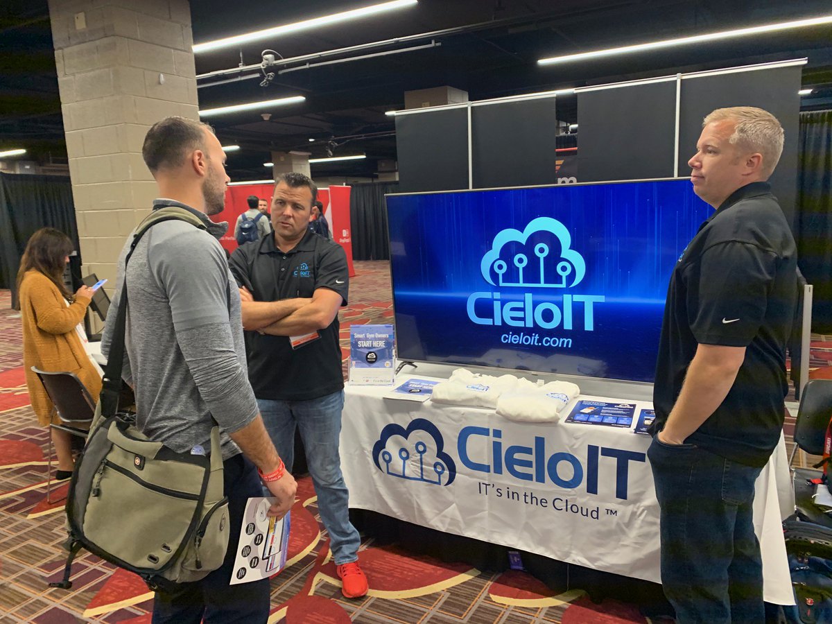 CieloIOT's tweet photo. Great day at booth #SP14 today! Stop by and see #CieloIT for information on technology services to help make your business operations run more efficiently! #CIShow #Chicago https://t.co/4P9pqunJ98
