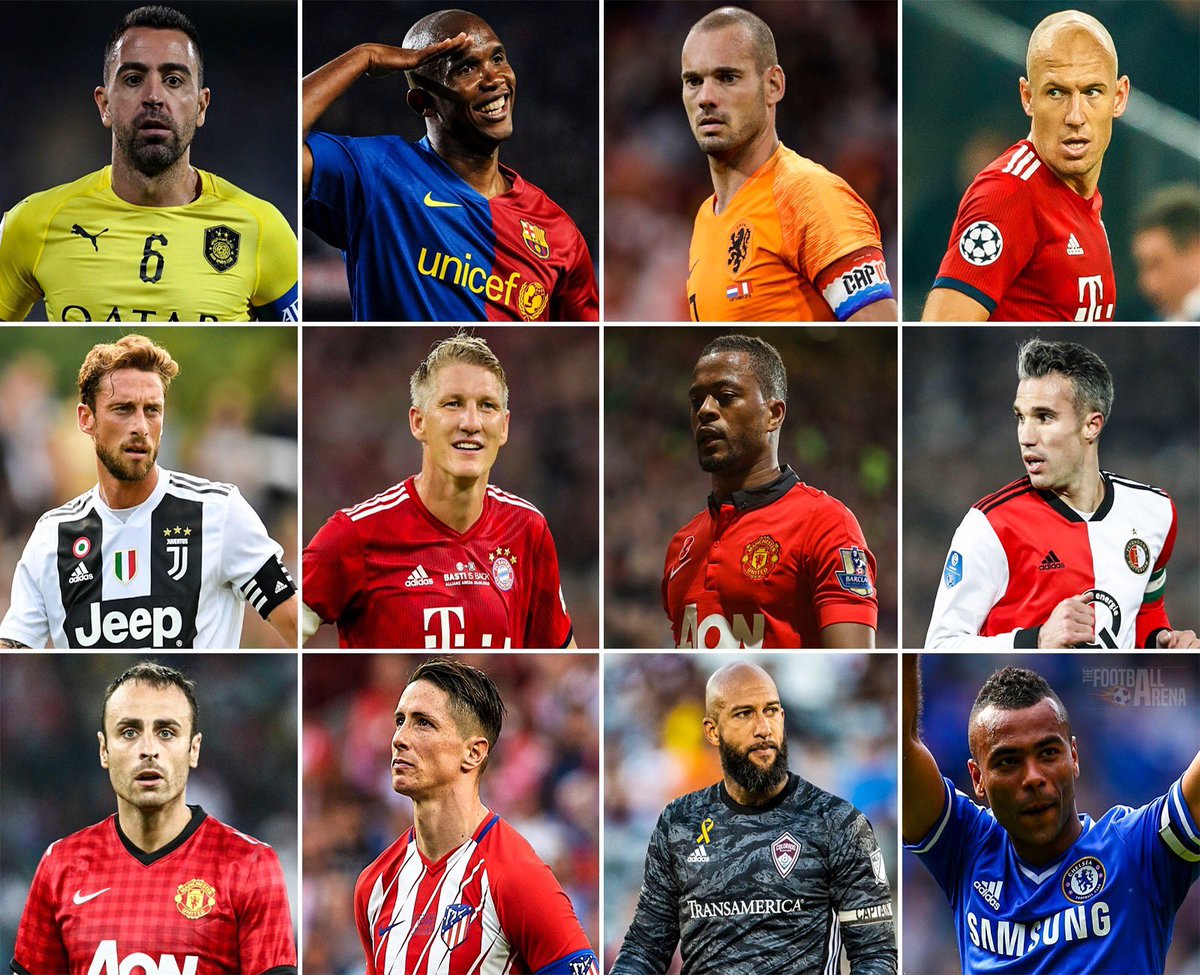 Footballtweet's tweet photo. 2019 has taken away some of the greats. 💔 https://t.co/OwtjdA28vj