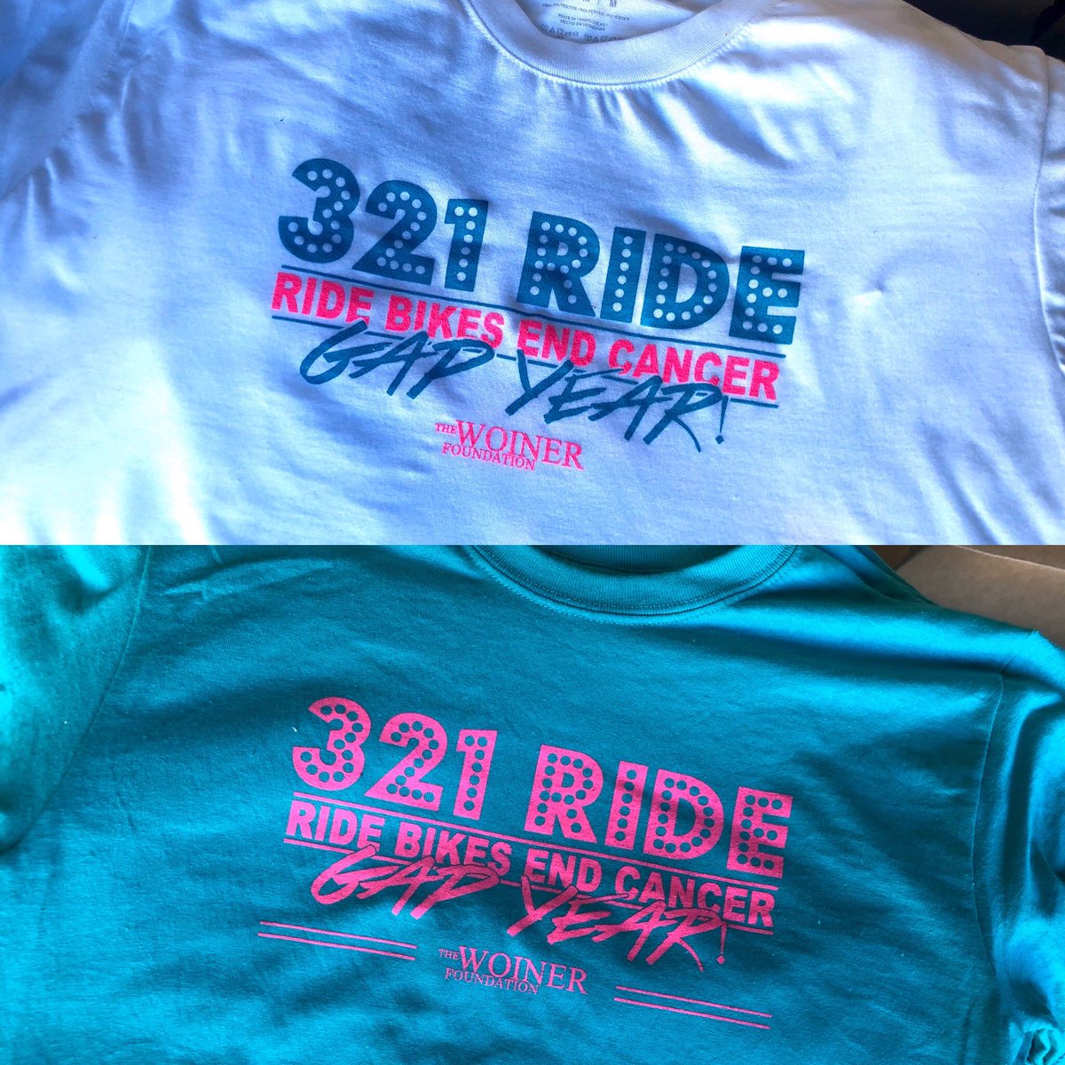 Rider shirts (white) and volunteer shirts (teal) hot off the presses from <a href="/inkdivision/">Ink Division</a>! Registration closes tomorrow at midnight for Sunday’s #321RidePGH! #RideBikesEndCancer