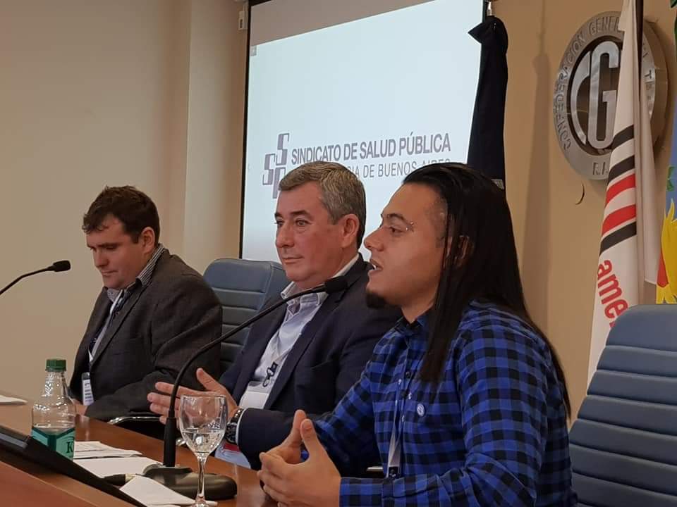 JuventudSsp's tweet photo. #SSPJuventud Terminó el #plenario sobre "Respuestas #sindicales al nuevo 🌎 del trabajo" donde disertaron 🗣️
✔️ @vascozubieta Sec Gral de @SindicatoDSalud y pte #UniCare @uniglobalunion 
✔️ @zubieta_fer Sec de #Juventud 
 ✔️ @ale_jp__ #pte @uni_jovenes_ar https://t.co/HONalrzLjX