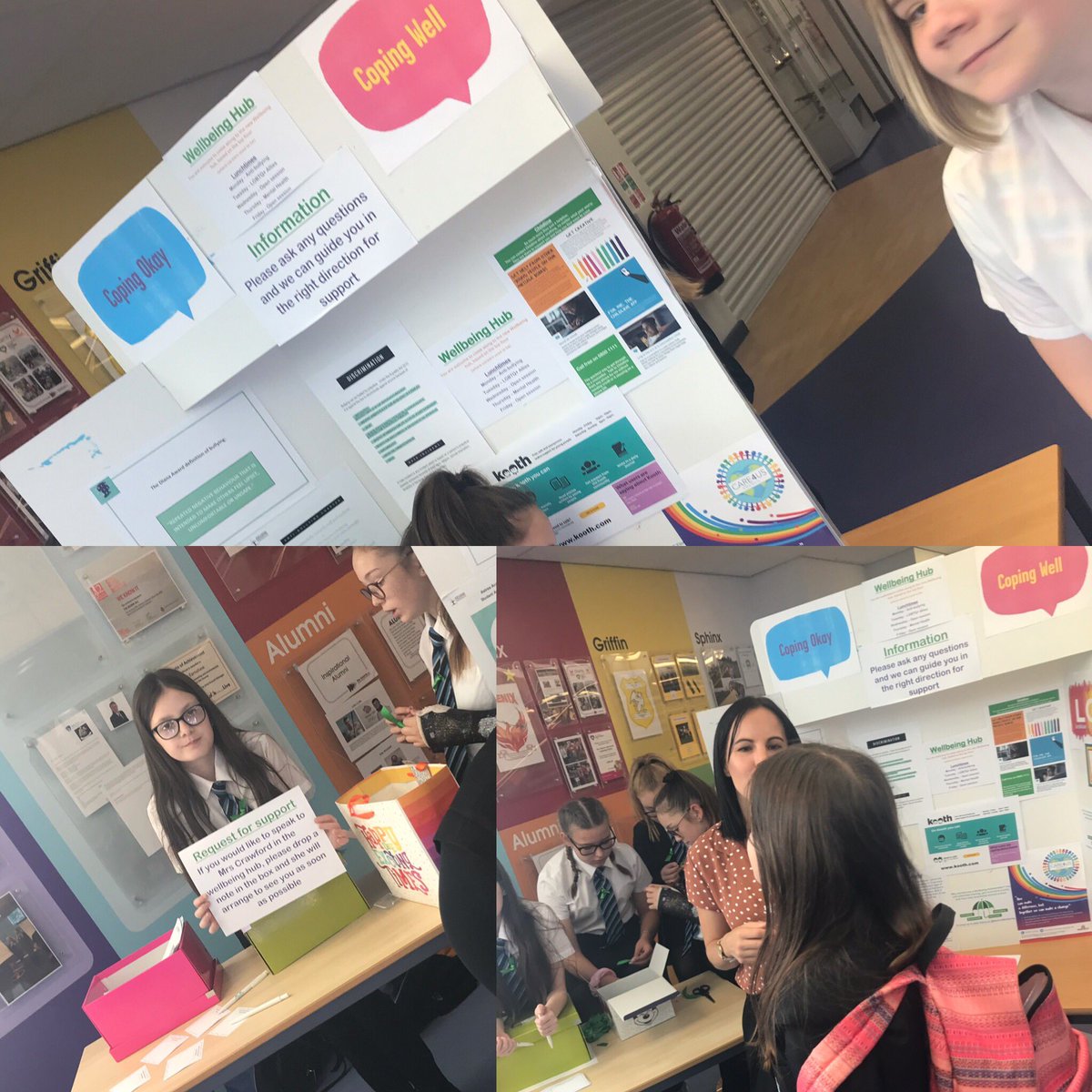 MrsChildDearne's tweet image. Fantastic work in school today from @DearneWellbeing fantastic conversations about mental health awareness! #WorldMentalHealthDay2019 #talkinghelps #aproblemshared