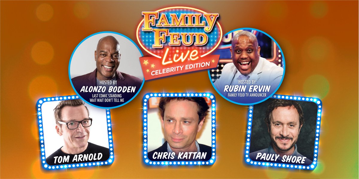 familyfeudlive's tweet image. Join in the fun, y'all! Family Feud Live could be coming to a venue near you - check it out: familyfeudlive.com
#familyfeudlive #falltour2019 #tickets #comedy #gameshow