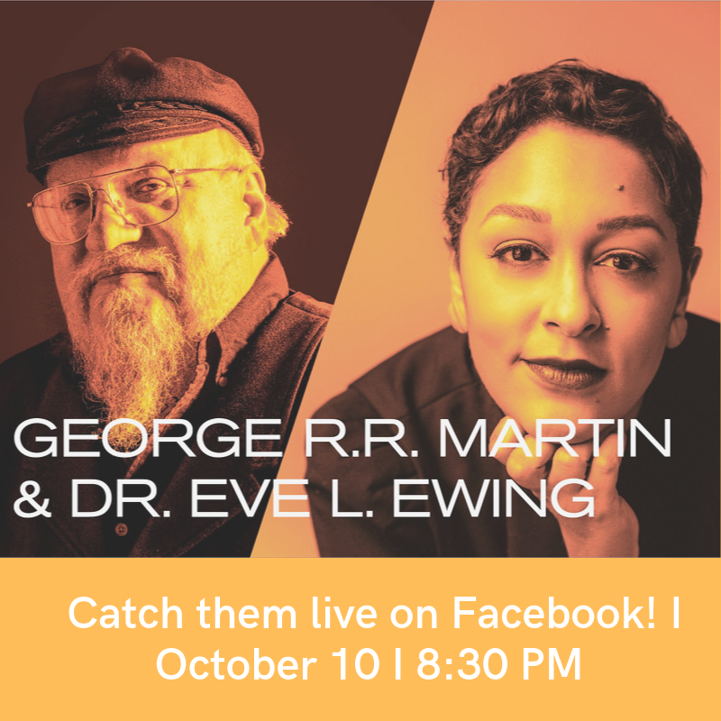 CPLFoundation's tweet photo. Join the #CSLA2019 WATCH....Party that is! Head over to the Library Foundation's page at 8:30 tonight to catch 2019 Carl Sandburg Literary Award honoree, George R.R. Martin and 21st Century Award winner, Dr. Eve L. Ewing: https://t.co/7uOSCqVD5J
#PowerOurLibrary https://t.co/BK8KVK9QiJ