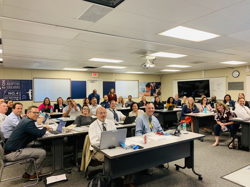 WUSDK12's tweet photo. Great convo at last night's #WUSDK12 leadership team mtg about elevated leadership + student achievement. Very proud of this hard-working &amp; all they do on behalf of our schools! #Great2bWUSD https://t.co/PGzKHtf1Ki
