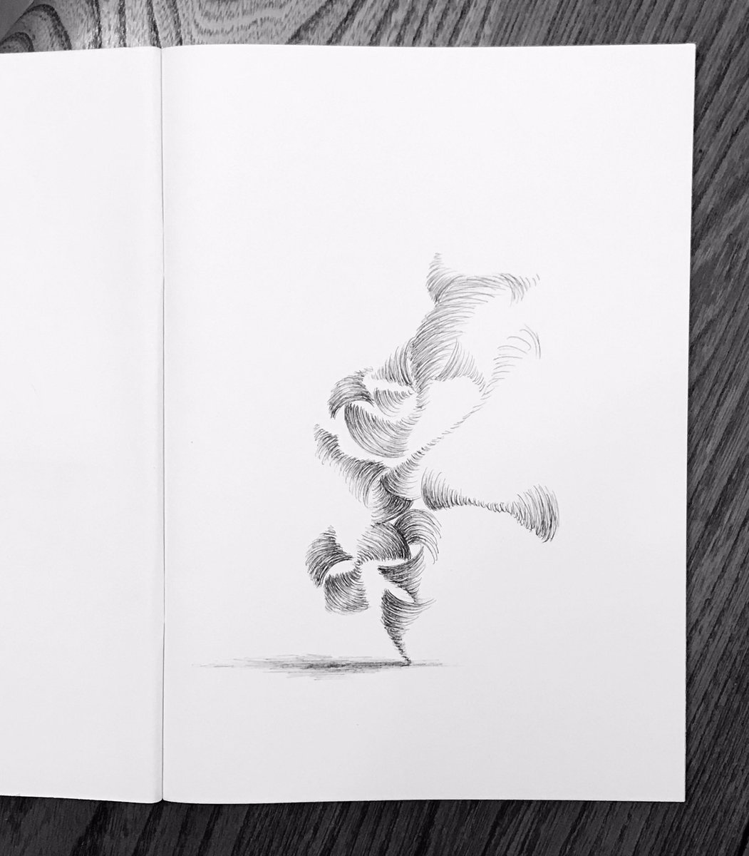 Form, pen on paper #sketchaday #sketchday281