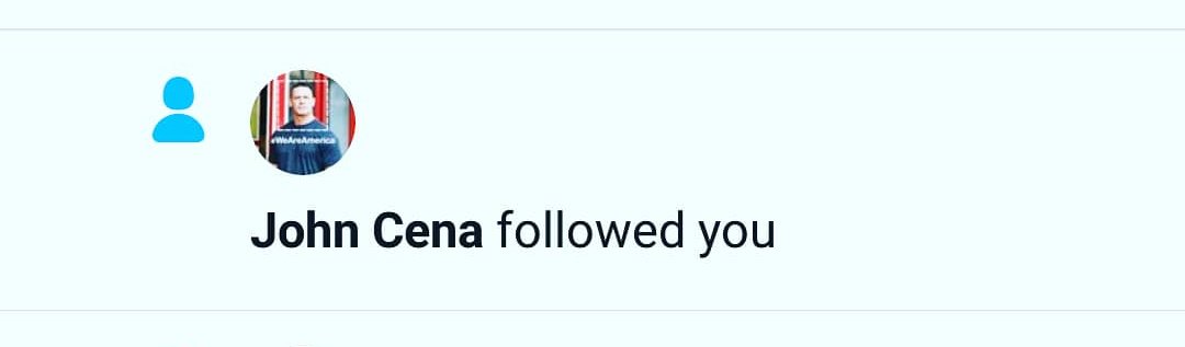 raj_vijayan's tweet photo. Look who followed me...
#johncena
#WWE2K20
#TwitterWasOnce
#ThursdayThoughts https://t.co/dc23SLChwp