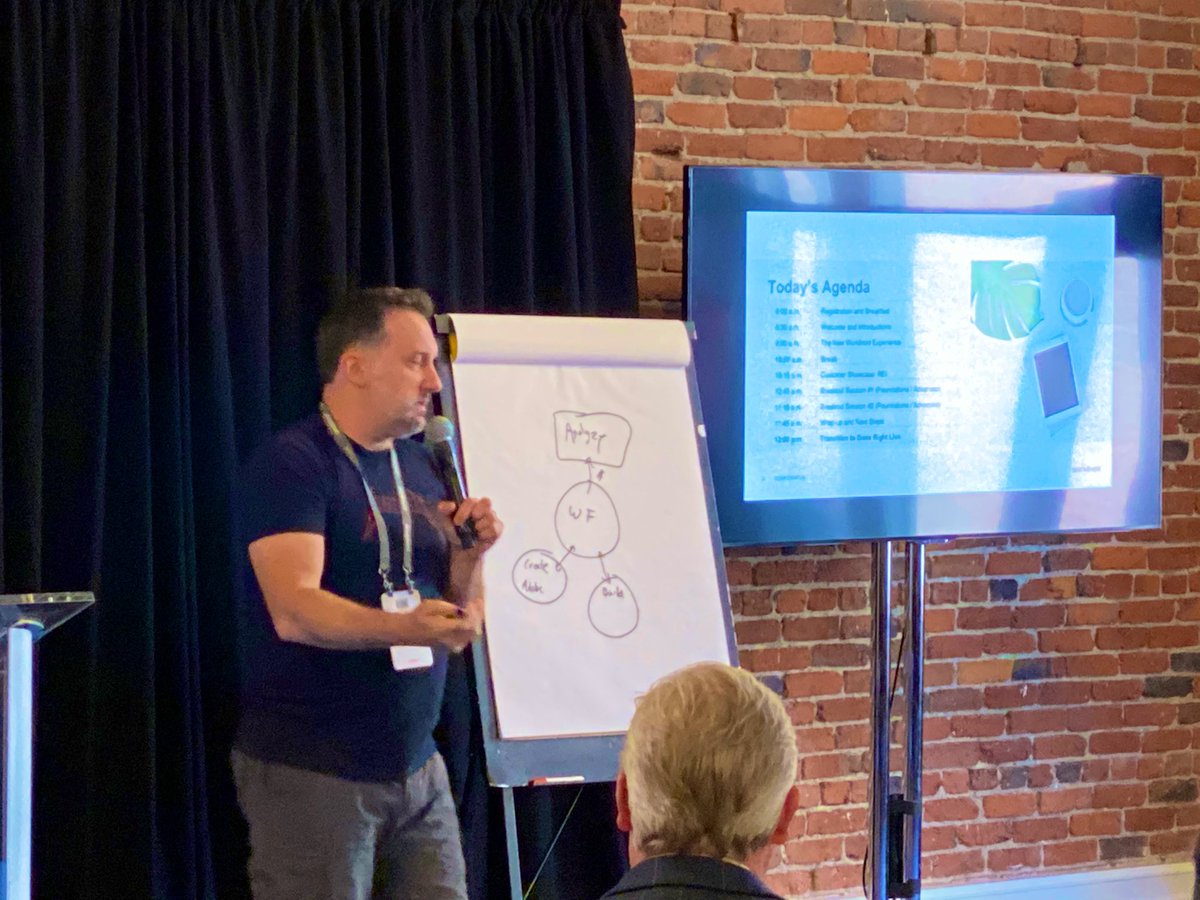 Brian “Coach” Richards at <a href="/REI/">REI</a> sharing how @workfront fits into their marketing tech stack. “Part of my job is to bridge the gap between the capabilities of marketing technology platforms and what we actually need to do our job.” #workfrontug