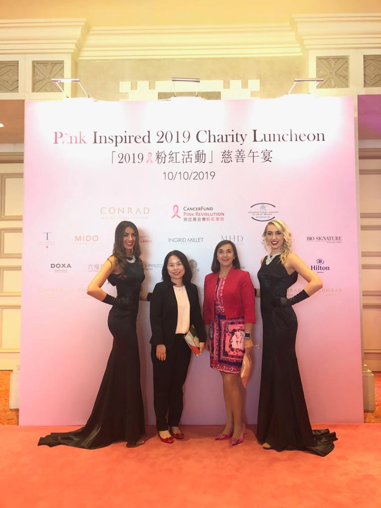 CherylCFC's tweet photo. #PinkLunch #ConradMacau #BreastCancer https://t.co/DHccLNAkqw