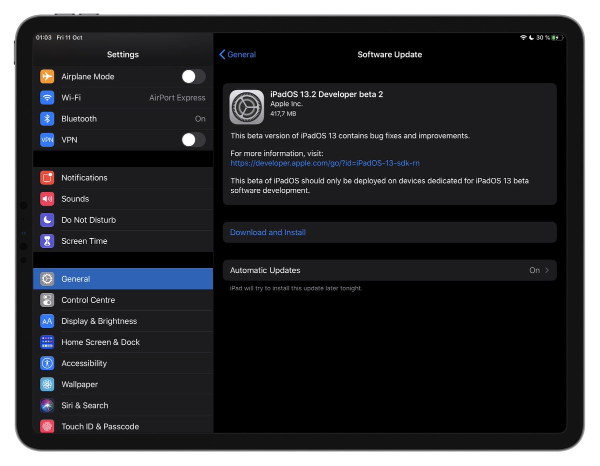 aaplpro's tweet photo. Доступны, можно обновляться 😜
#iOS132Beta2 #iPadOS132Beta2 https://t.co/iDxknA50PB https://t.co/XLV7UDVUyY