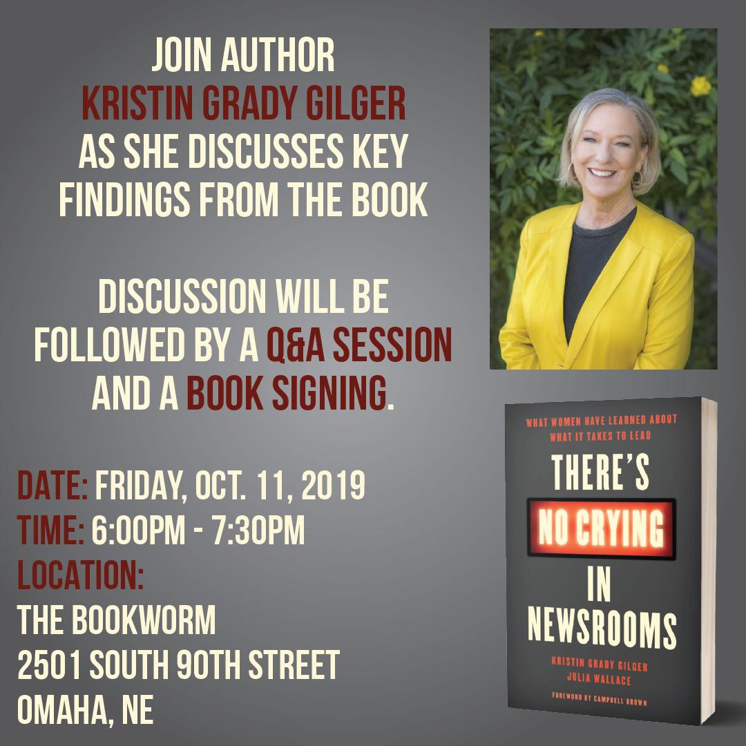 Join Kristin at The Bookworm bookshop for a discussion of key findings from the book. Followed by a Q&amp;A session and a book signing. For more details: bit.ly/2LSAawY