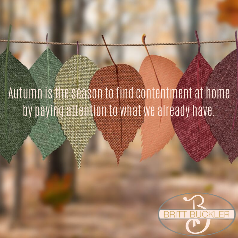 BrittRBuckler's tweet photo. Do you have contentment at home? #BrittBuckler #TeamBeRedefined #BetterTogether #fall #contentment #payattention https://t.co/HxFBdJFp35