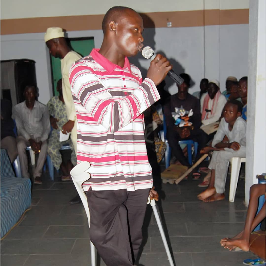 usim_abel's tweet photo. There is a part we have to play in this assignment and there is a part you have to play as our beneficiaries in making Nigeria a beggar free nation.
Our beneficiaries speaking at the #BeggarToBossconference
#YEGI
#BEGGARTOBOSSCONFERENCE
#BEGGARFREENATION https://t.co/HzN698z4Zl