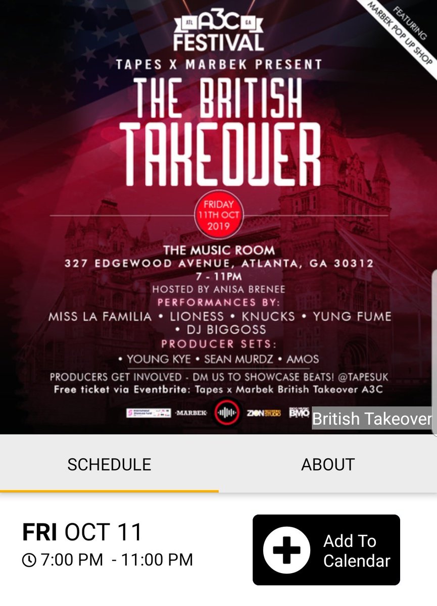 nodaysoffcc's tweet photo. The gang are in the Aaaa una, doing up @A3C tomorrow!! 🇺🇸🇬🇧

#a3cfestival #britishtakeover #atlanta https://t.co/ME4ybNpFYK