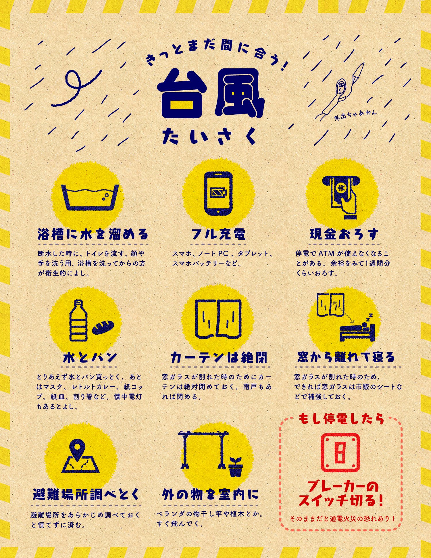 台風対策がまだの方へ 時短でできる対策のまとめを見つけました 話題の画像プラス 台風対策がまだの方へ 時短でできる対策のまとめを見つけました 話題の画像プラス