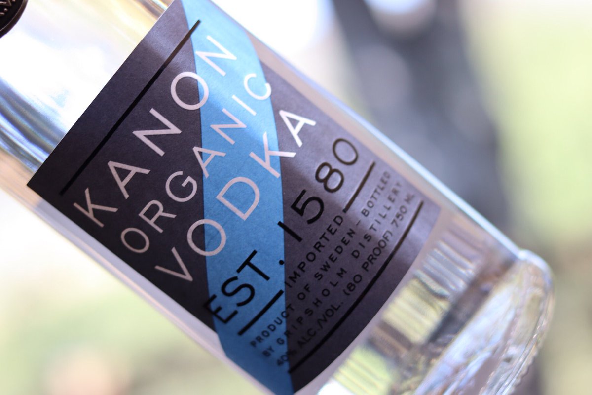 Kanon Organic Vodka tweet media