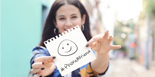 boostmobile's tweet image. Make someone’s day today and tell them how special they are. 🤗 #PhoneAFriend #WorldMentalHealthDay