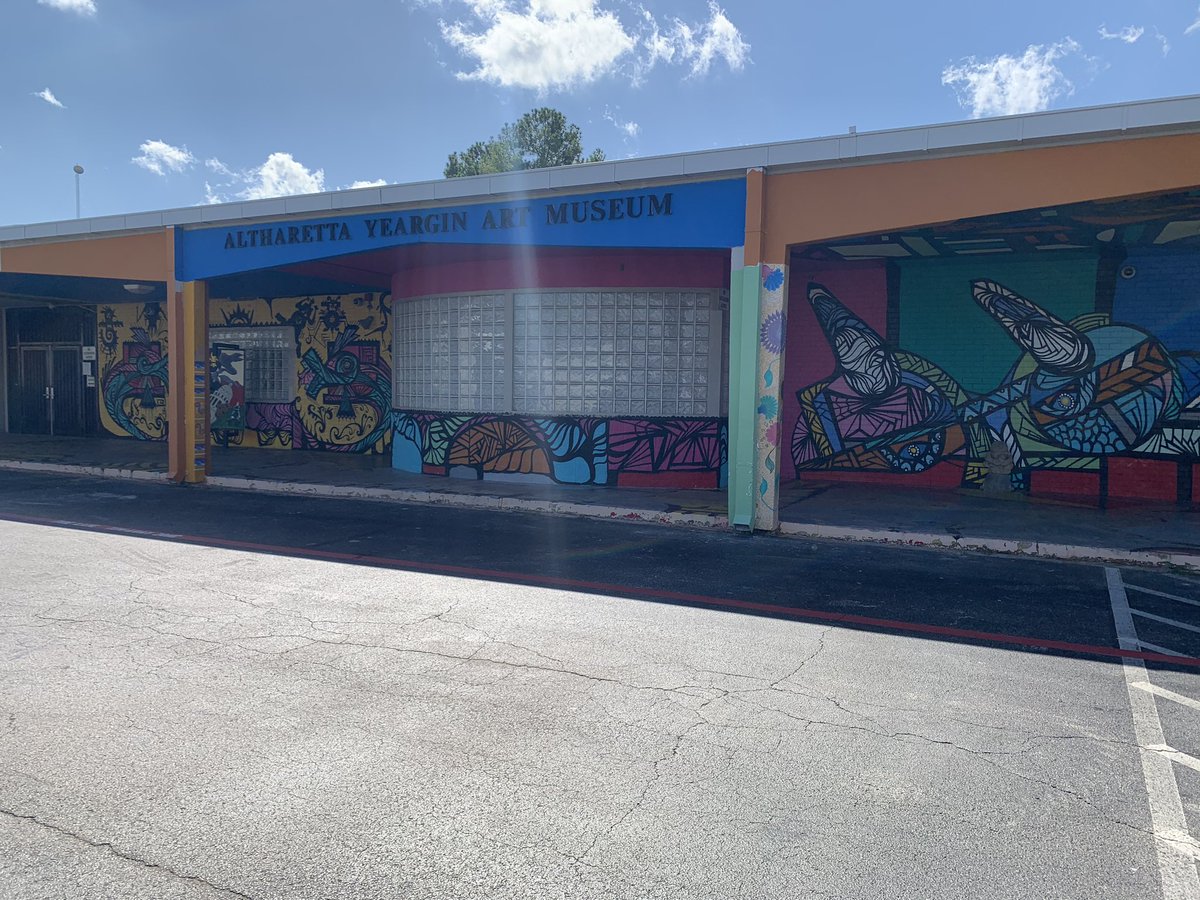 Altharetta Yeargin Art Museum is open Tuesdays and Thursdays from 10:00 am- 4:00 pm