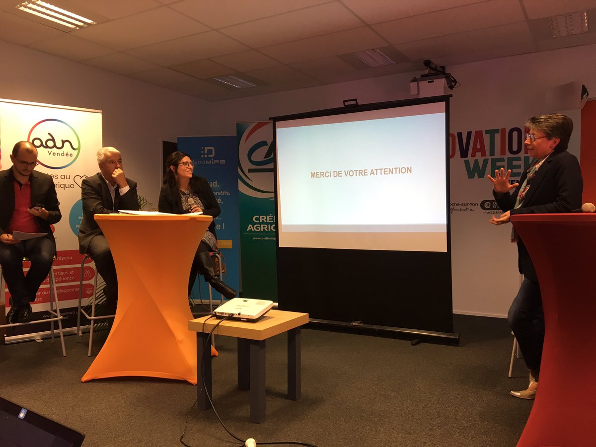 adn_booster's tweet photo. #ADNVendee #innovation : time to pitch dans le cadre de l’#innovationweekvendee ! démarrage par #servicesauxcitoyens cc @adnouest @franz_jarry @AgatheMartinage @johnmoreau44 @Franck_Lusteau @OlivierFerger https://t.co/RCoMGopApd