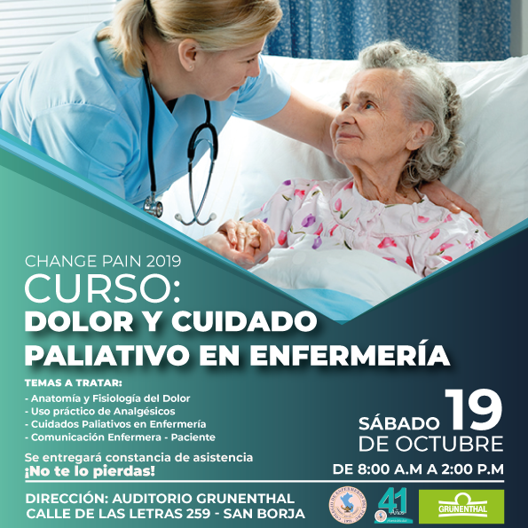 cepoficial2's tweet photo. Continuando con las celebraciones por los 41 años del Colegio de Enfermeros del Perú 🎊🎂 te invitamos al #Curso
#DolorYcuidadoPaliativoEnEnfermería 😊
#ChangePain 2019
Fecha: 19 de Octubre
Hora: De 8 a 2 pm
Dirección: Calle las letras 259 San Borja https://t.co/FfBuCbrmsh