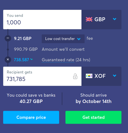 kaarmann's tweet photo. 🇹🇬🇨🇮🇳🇪🇲🇱🇬🇼🇧🇫🇧🇯🇸🇳 Eight (8) new countries went live on @TransferWise with XOF - the Euro of West Africa: 
* Benin
* Burkina Faso
* Guinea-Bissau
* Ivory Coast
* Mali
* Niger
* Senegal
* Togo https://t.co/7EQhLM9Lbs