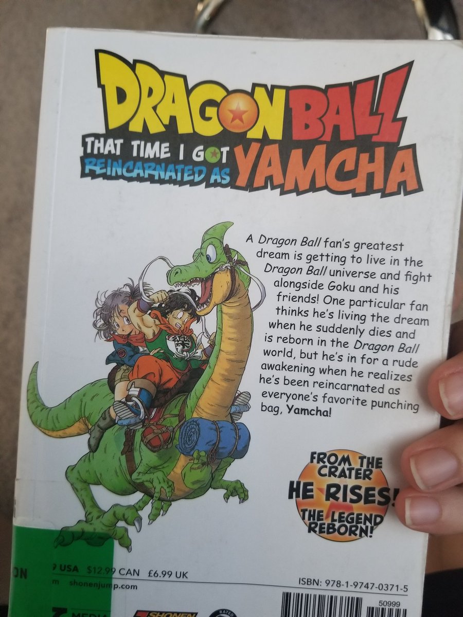 Lycanthropeheart On Twitter My Favorite Part If This Manga I Can T Believe I Haven T Heard About This Dragonball The Time I Got Reincarnated As Yamcha Https T Co Ewsifhobsu