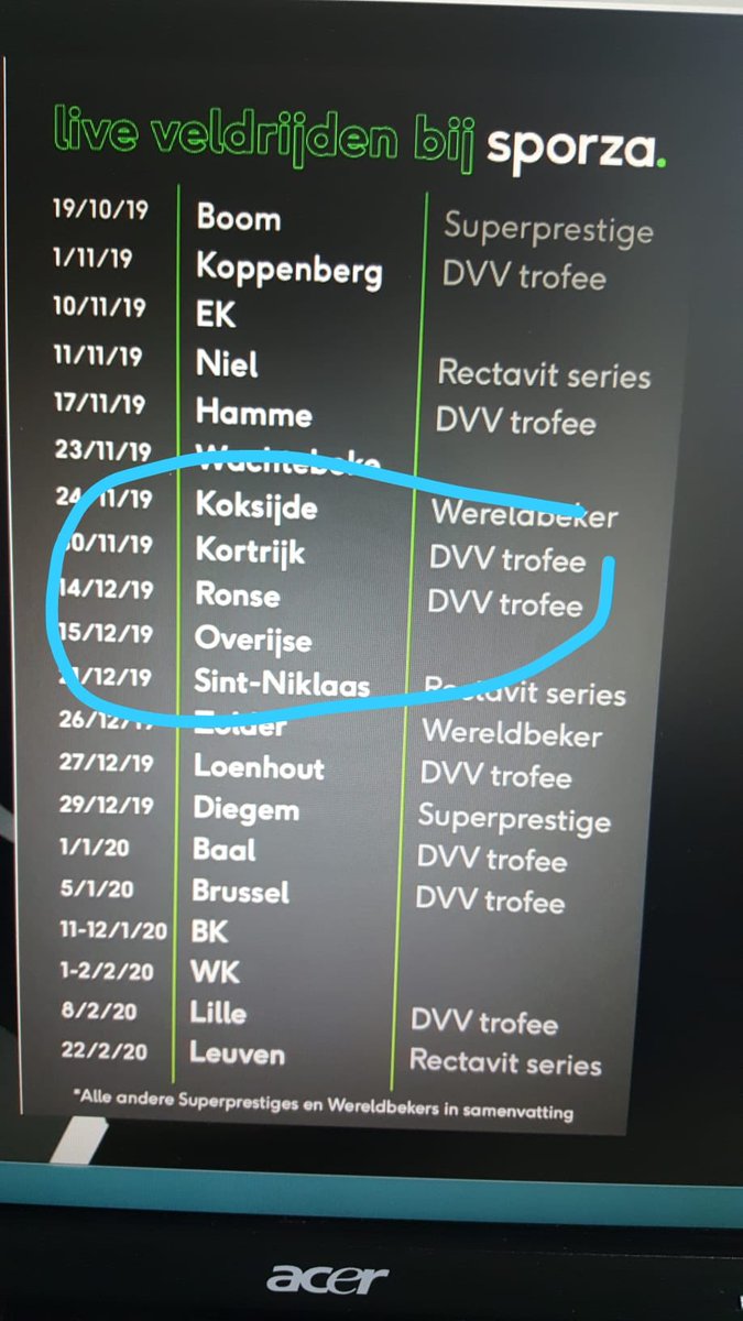 lodedekimpe's tweet photo. Hey @sporza_koers, het parcours van de Hotond-cross op 14/12/19 ligt wel degelijk op grondgebied #Kluisbergen. Waarom werd jullie communicatie aangepast? #dtv https://t.co/Oy2Ypesqwj