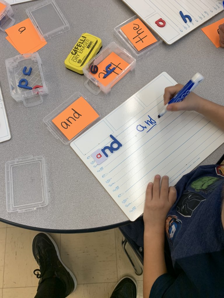 journiecifelli1's tweet photo. Word works #daily5 #trickwords #intervention #thisiscms @CMS4Learning @Lobban1stgrade https://t.co/G3bioqJ7aO