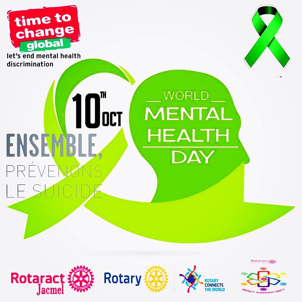 FentonSaintGeor's tweet photo. #JournéeMondialeSantéMentale
#CommunityImpact
#ImpactTroughUnity
#RotaractUnity #RotaractImpact
#RD7020Unite
#RD7020Unity
#RD7020Impact
#RTCJacmel https://t.co/mddtgqFzua