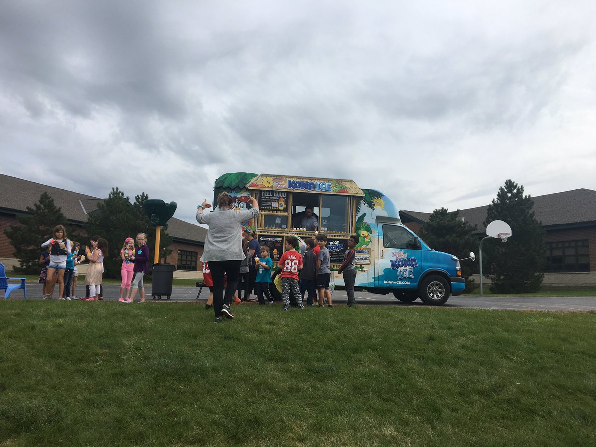 Thank you to Kona ice for the delicious treat!