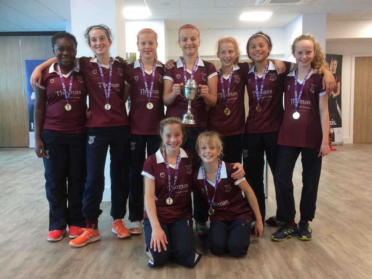 Fantastic day with these amazing young ladies! ⁦<a href="/iapsuksport/">IAPS Sport</a>⁩ regional hockey champions, having scored 27 goals and conceded none.