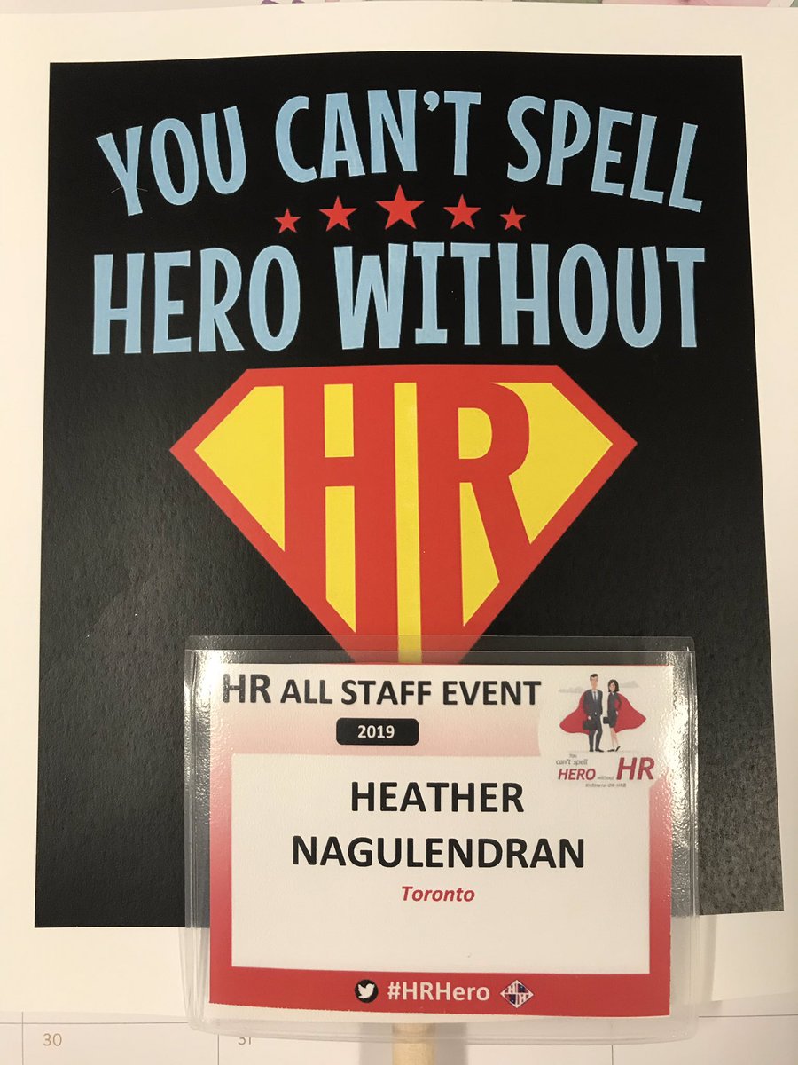 #Collaboration at its finest! Thank you @veronicagrun for virtually introducing me to <a href="/apawluch/">Andrew Pawluch</a>. He went out of his way to help create these beautiful name tags for our HR All Staff event. One of the reasons why I love being part of the @ORYPN_RJPRO #engageon #HRHero