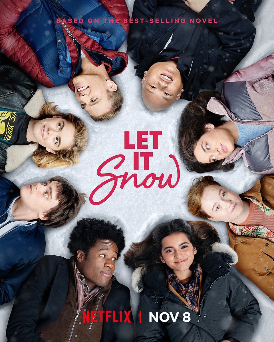 .<a href="/kiernanshipka/">Kiernan Shipka</a> <a href="/shameikmoore/">Shameik Moore</a> <a href="/MitchellHope/">Mitchell Hope</a> <a href="/lifeiisaloha/">Jacob Batalon</a> @isabelamoner <a href="/OdeyaRush1/">Odeya Rush</a> @matthew_noszka and <a href="/livhewson/">livhewson</a> star in #LetItSnow, a new movie about a once-in-century snowstorm that hits a small town on Christmas Eve — POSTER: