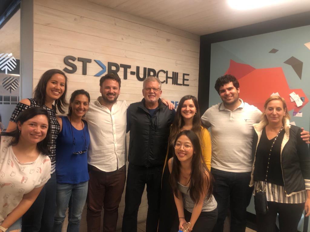 Thanks for the visit @brianscohen !! Looking forward to see you soon at @startupchile