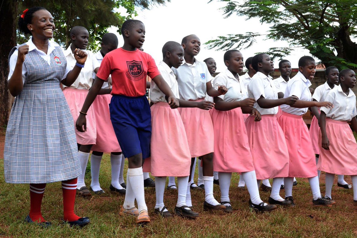 BritamUganda's tweet photo. One of the best parts of #BritamCSWeek2019 is getting to give back with our partners like @KCCAFC & @KCCAUG. We see a bright future ahead for the children at Church of Mbuya Primary school. https://t.co/lQnf4bkwPZ