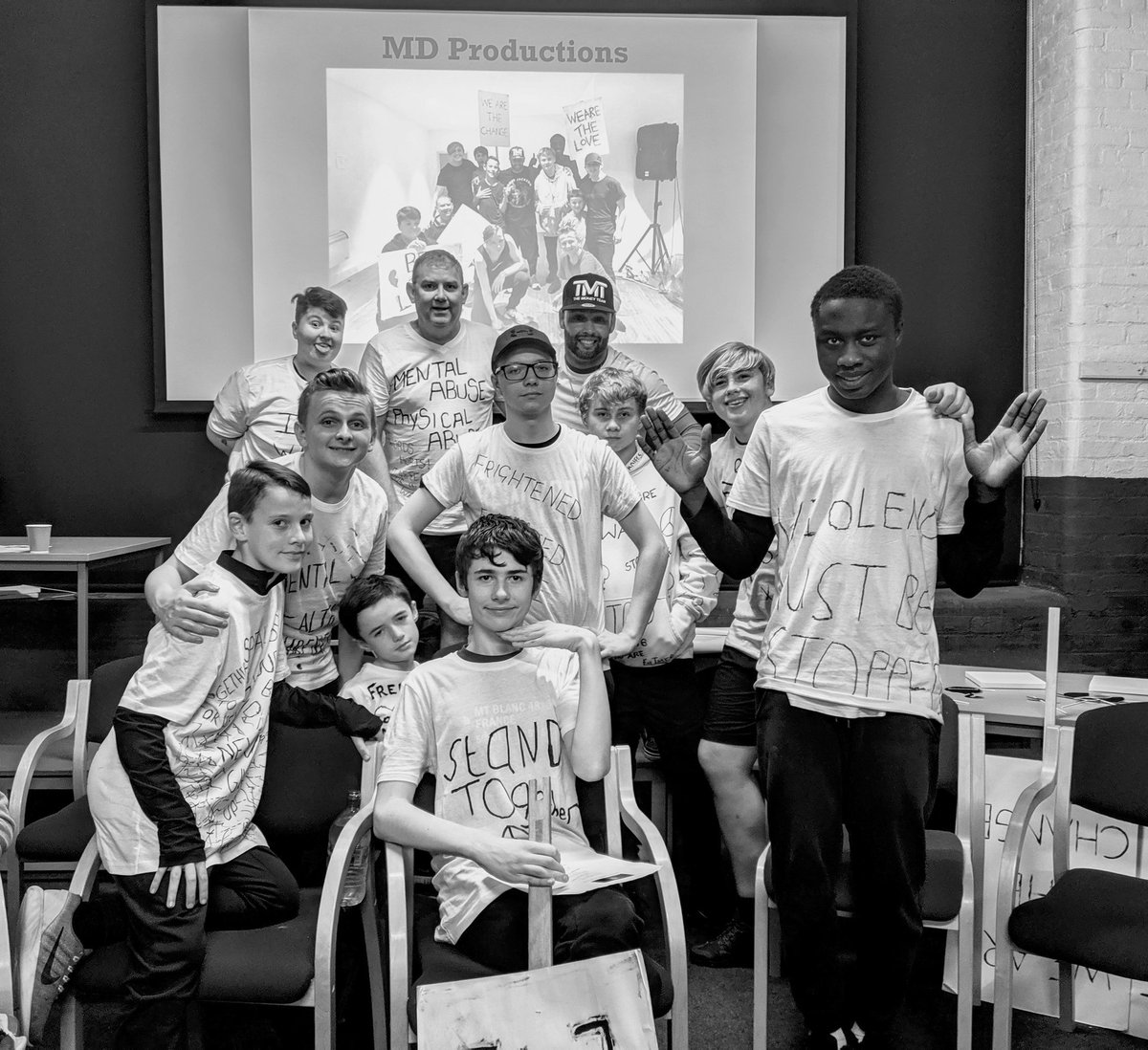 RECLAIMproject's tweet photo. WOW π€ @Mdproductionsmd opening the Lad's Night In with pure passion, power and purpose β
#WorldMentalHealthDay2019 #ToxicMasculinity #TalkToUsStayWithUs https://t.co/U8b1HXeZ6a