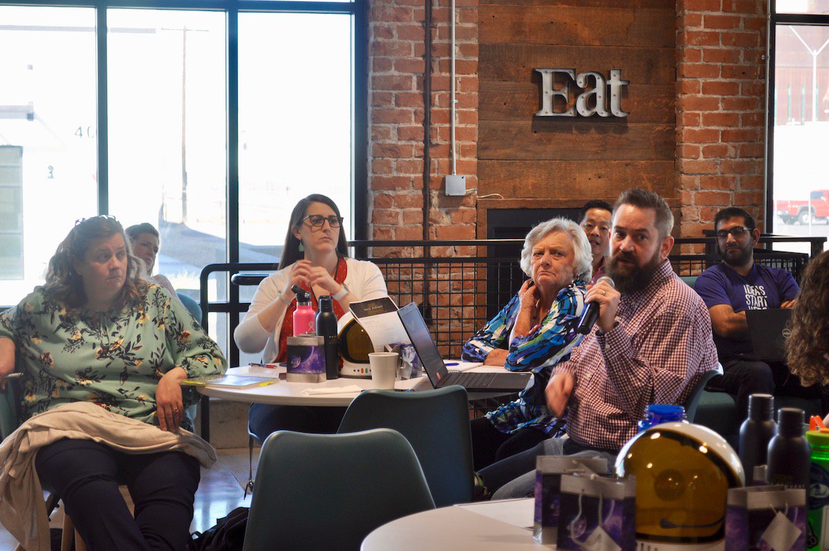 stc_health's tweet photo. 💊 Day 2 of clients coming together to discuss public health data needs! #usersummit #WhyIVax #PHXWHD #publichealth #bigdata #healthIT https://t.co/ye6OHjQx0w