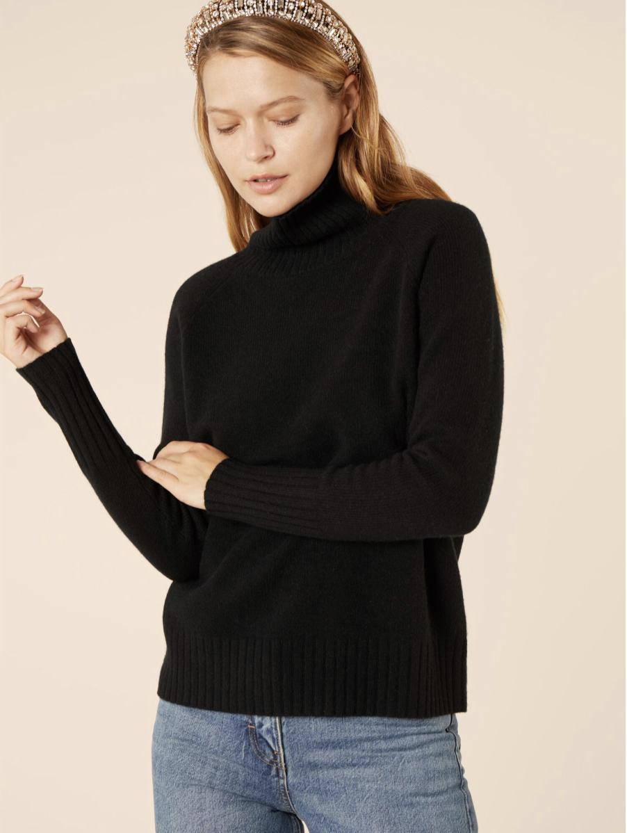 Relaxed Cashmere Turtleneck 