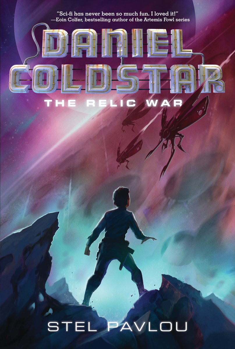 DANIEL COLDSTAR #1: THE RELIC WAR is an epic and funny outer space adventure from acclaimed science fiction author and screenwriter @stelpavlou! Out now in paperback! ow.ly/AZh550wspRK