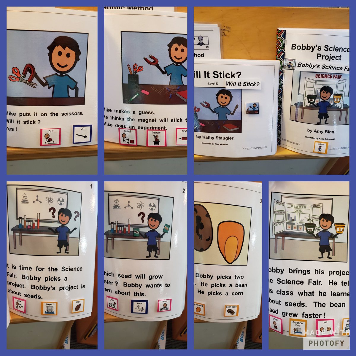 jcharris810's tweet photo. My students love interacting with our stories and answering questions. This month we are learning about using our senses and scientific inquiry @n2yinc #UniqueLearningSystem https://t.co/lb5seyVaEj
