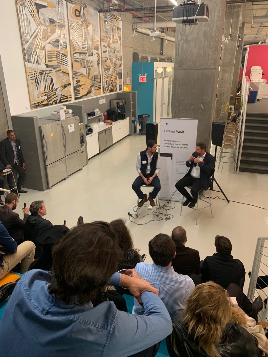 DittoPR_'s tweet photo. #throwbackthursday to last week's event for @ledger's 5th birthday. cheese + #crypto ? What could be better ! #pr #weworkinpr https://t.co/mveBECH1JJ