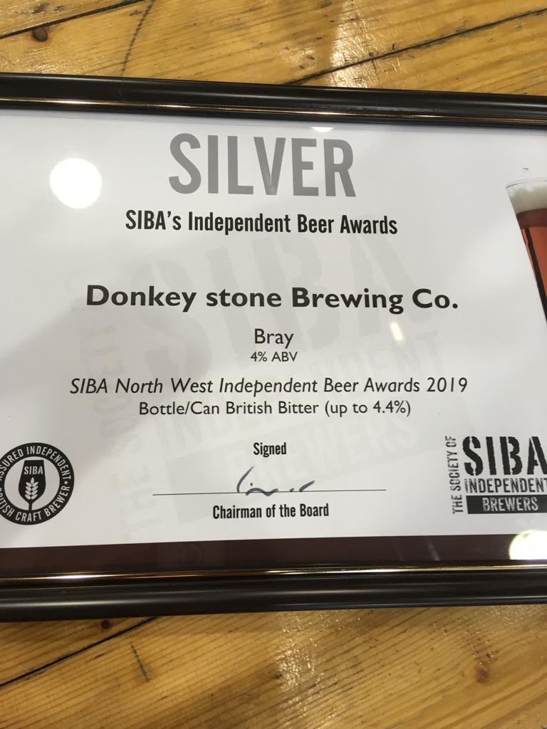 DonkeystoneBrew's tweet photo. Huge congratulations to our Brewers Rick & Tom who have brought home a huge haul of @SIBA01 awards from this years competition! Well done boys, we love your work! π΄π» #BEBREWIN https://t.co/e3rVNybm5o