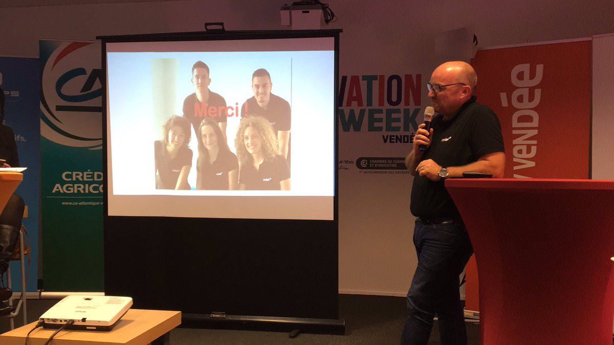 #ADNVendee #innovation 3eme startup qui se plie à l’exercice avec <a href="/Zelok_France/">Zelok</a> et <a href="/fabricehoule/">Fabrice Houlé</a>, notre nouveau boosté de la promo #automne2019 ! si vous n’êtes pas à l’ #innovationweekvendee, rdv le 15/10 aux #boosterdays pour les rencontrer! cc @adnouest <a href="/franz_jarry/">Jarry Franz</a>