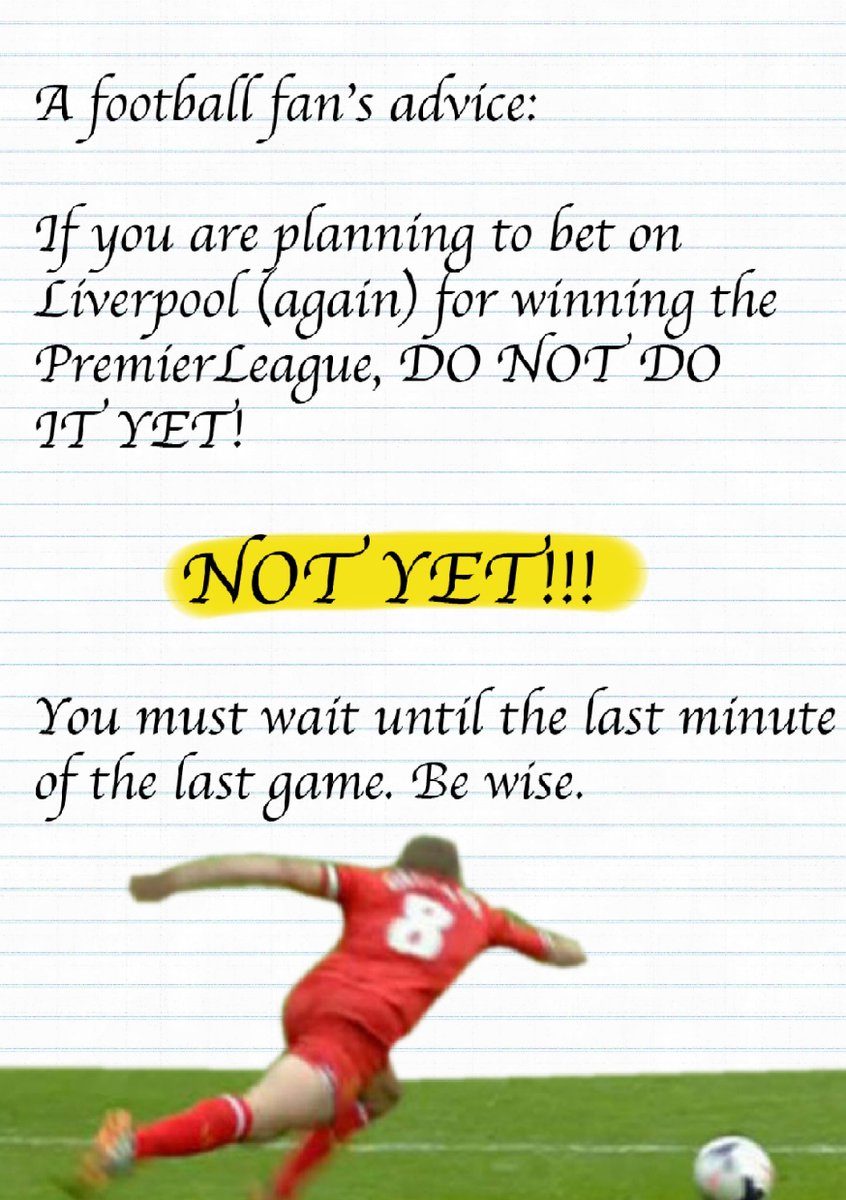 GoalEffect's tweet image. Betting on @LFC  to win the @premierleague  is never a safe bet... Be wise before taking the risk!

#FootballAdvice #YoullNeverWalkAlone #TheGoalEffect