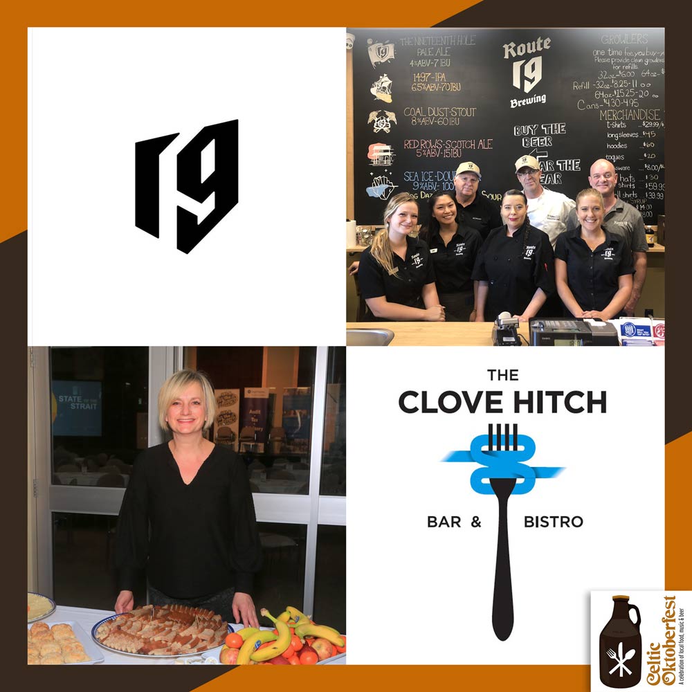 2019 Celtic Oktoberfest Pair #9: Route 19 + Clove Hitch Bar &amp; Bistro 🍻🍖 Route 19 in Cape Breton is basically the Broadway for food &amp; craft beer so this pair will NOT DISAPPOINT the finest of gourmands! 
.
.
.
#2019CelticOktoberfest #Route19 #CloveHitch #Oktoberfest