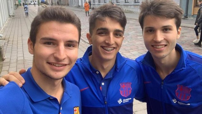 #UCLFutsal 🏐 | #FCB 🔵🔴 Bernat Povill y Alejandro Cerón, las atracciones del Barça. bit.ly/33i8MOW